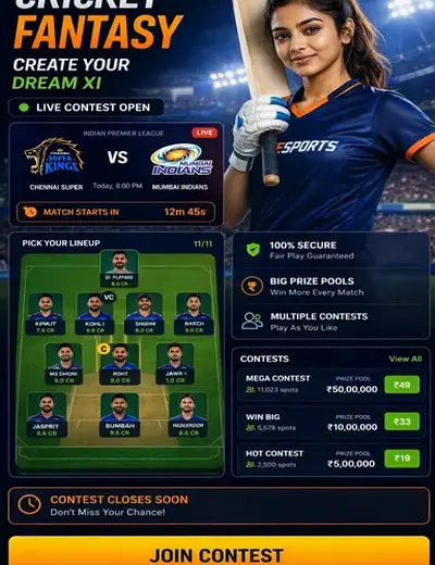 Rummyinguru (rummy inguru) fantasy cricket & matchday visual 3